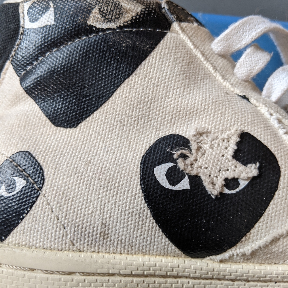Converse Chuck Taylor All Star Hi x Comme des Garcons Shoes Hearts - Picture 15 of 16